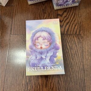 POP MART Skullpanda L’impressionnisme Plush Pendant Blind Box - Mist